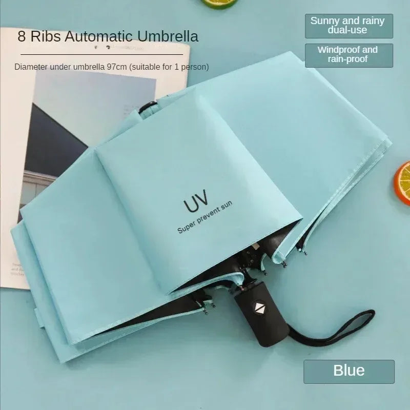 Mini Folding Automatic Umbrella (Giftbrand)