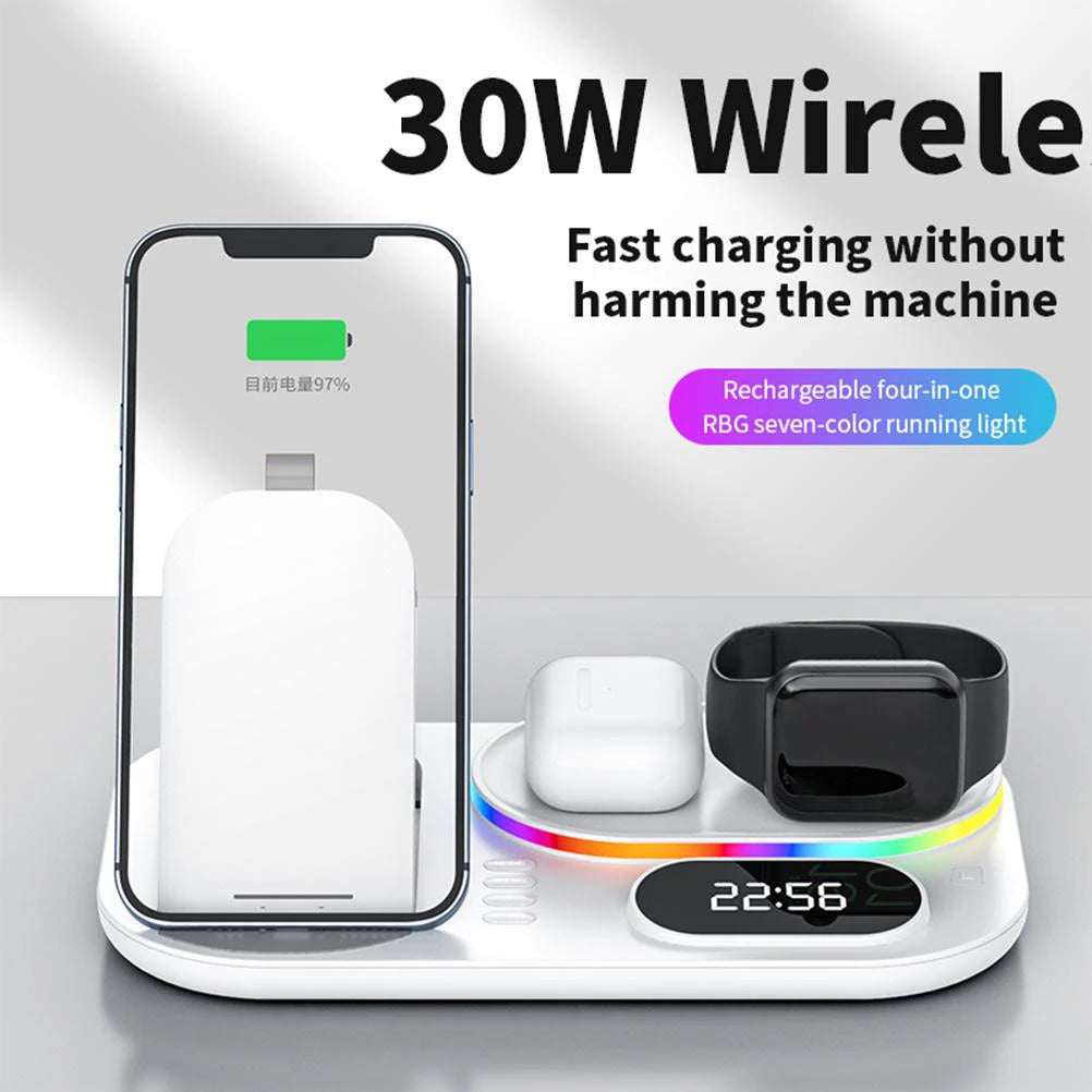 4 in 1 Wireless Charging Station Giftbrand