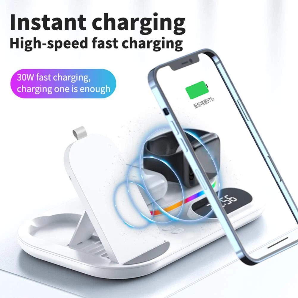 4 in 1 Wireless Charging Station Giftbrand