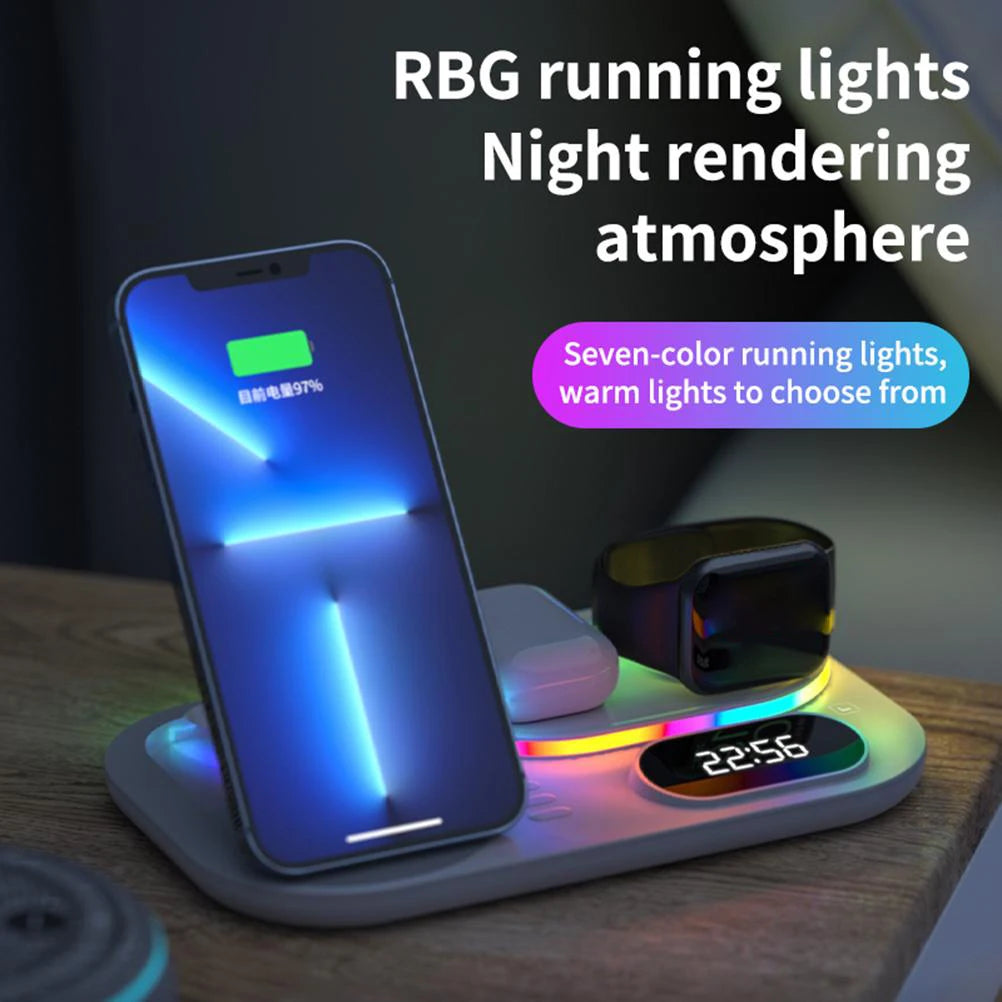 4 in 1 Wireless Charging Station Giftbrand