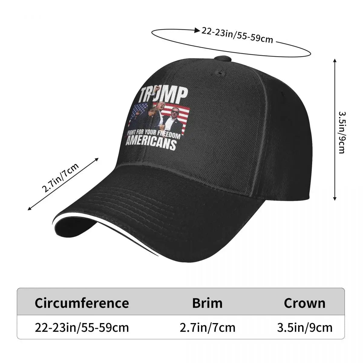 Trump Shot Golf Cap 2025