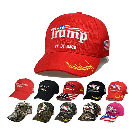 Trump 2025 US Flag Baseball Cap