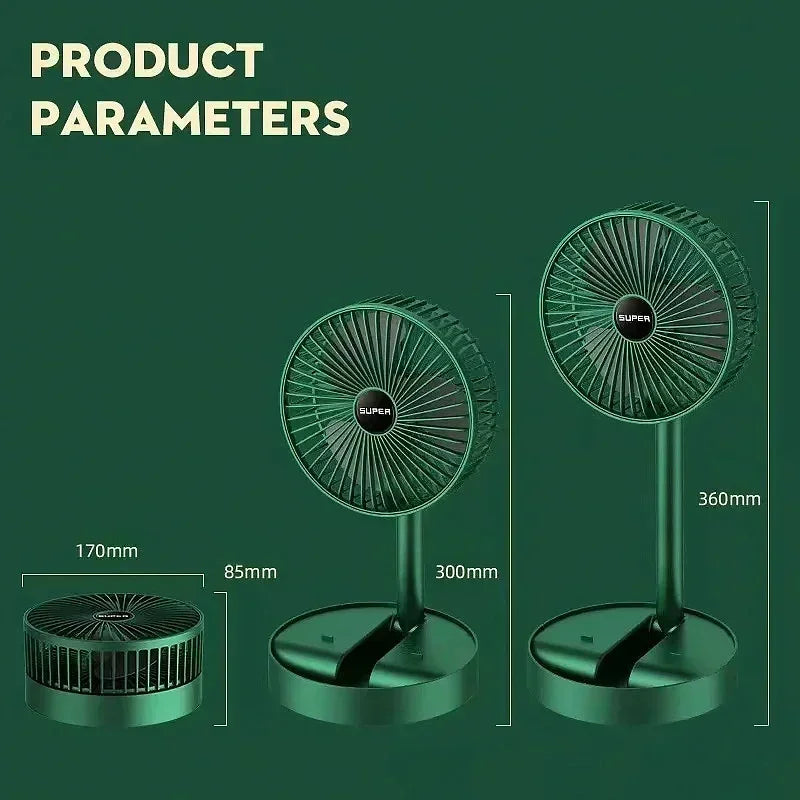 Giftbrand shortened table fan