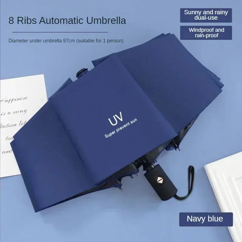 Mini Folding Automatic Umbrella (Giftbrand)